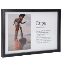 Bilderrahmen mit Spruch, Papa