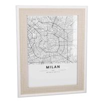 Bilderrahmen City, Milan/natur/weiß, 21 x 30 cm
