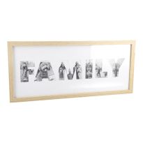 Bilderrahmen Spruch-Passepartout, Family