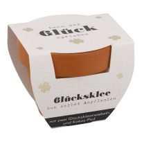Pflanzset Kleeblatt, Glück sprießen