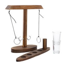 Trinkspiel Ringtoss, natur, 25 cm