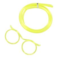 Trink-Schlauch Brille, gelb