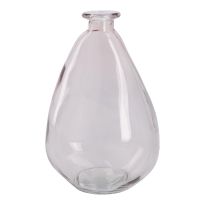 Flaschenvase Organic, rosa, 20 cm