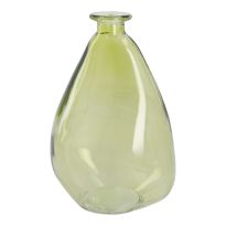Flaschenvase Organic, grün, 20 cm