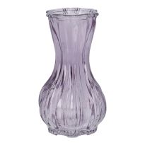 Mini-Vase Form, lila, 10 cm