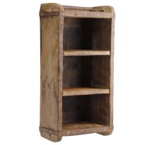Holzschale Rustik, 3 Fächer, 33 cm