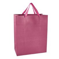 Geschenktüte Edel, himbeerrot, 26 x 32 cm