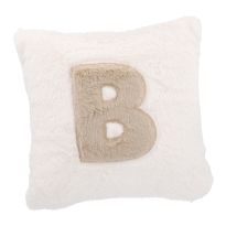 Kissen Buchstabe, B, 30 x 30 cm