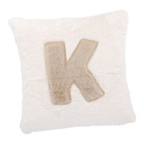 Kissen Buchstabe, K, 30 x 30 cm