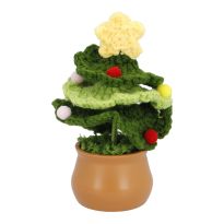 Häkel-Figur im Topf, Xmas/Tannenbaum, 14 cm