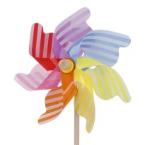 Windmühle Bunt, Streifen, 30 x 74 cm