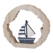Deko-Objekt Maritim, Boot, 12 cm