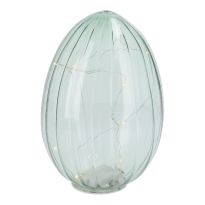 LED-Ei Transparent, grün, 20 cm