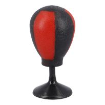 Boxball mit Saugnapf, rot/schwarz, 14 cm