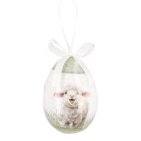 Nostalgie-Ei, Lamm, 10 cm