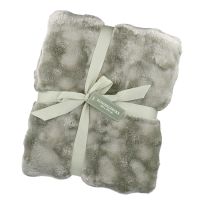 Decke Bubble, dunkelgrün, 170 x 130 cm