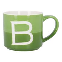 Becher Buchstabe/2 Farben, B, 500 ml