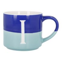 Becher Buchstabe/2 Farben, I, 500 ml
