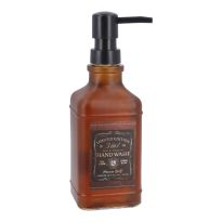 Seifenspender Glasflasche, braun, 500 ml