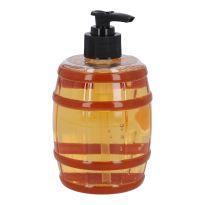 Seifenspender Bierfass, orange, 500 ml