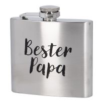 Flachmann Spruch, Bester Papa, 150 ml