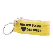 Schlüsselanhänger Zollstock, Bester Papa