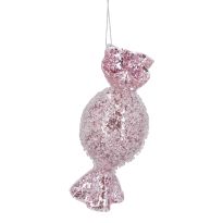Anhänger Fancy, bunt, Bonbon/rosa Zucker, 12 cm
