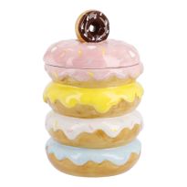 Vorratsdose Donuts, rosa, 22.5 cm