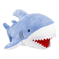 Kuscheltier Hai, hellblau, 75 cm