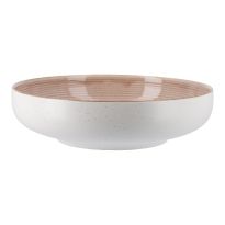 Schale Rille, creme, 20 cm