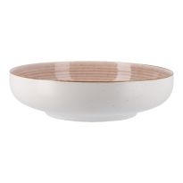 Schale Rille, creme, 16 cm