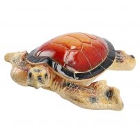 Schildkröte Willi, rot, 27 cm