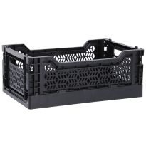 Klappbox, 27 x 17 x 11 cm, schwarz