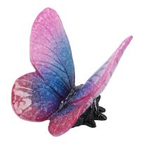 Schmetterling Amy, hoch/rosa, 7 cm