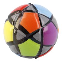 High Bounce Ball, bunt/schwarz, 6 cm