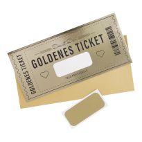 Rubbel-Gutschein Goldticket