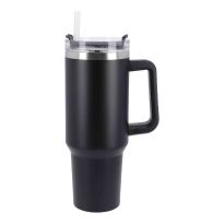 XXL Thermobecher, schwarz, 1200 ml