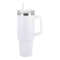 XXL Thermobecher, weiß, 1200 ml