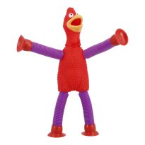 Stretch-Huhn Sound, rot, 18 cm