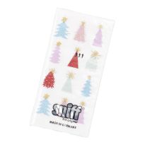 Taschentuch Xmas, Bäume, 10 Stück