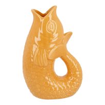 Vase Fisch, orange, 25 cm