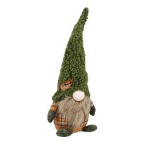 Wichtel Karo-Patch, grün, 36 cm