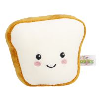 Kuscheltier Essen, Toast, 15 cm