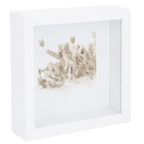 Bilderrahmen Tief, weiß, 15.5 x 15.5 cm