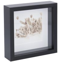 Bilderrahmen Tief, schwarz, 15.5 x 15.5 cm