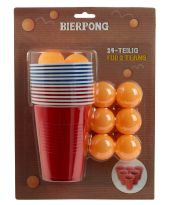Bierpong-Set, 24-teilig