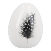 Ei Feder, Punkte/groß, 6.5 cm