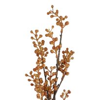 Beerenzweig, gelb/braun, 69 cm