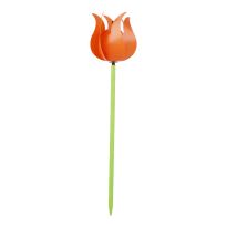Windmühle Tulpe, orange, 10 x 41 cm