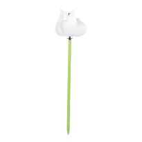 Windmühle Tulpe, weiß, 10 x 41 cm